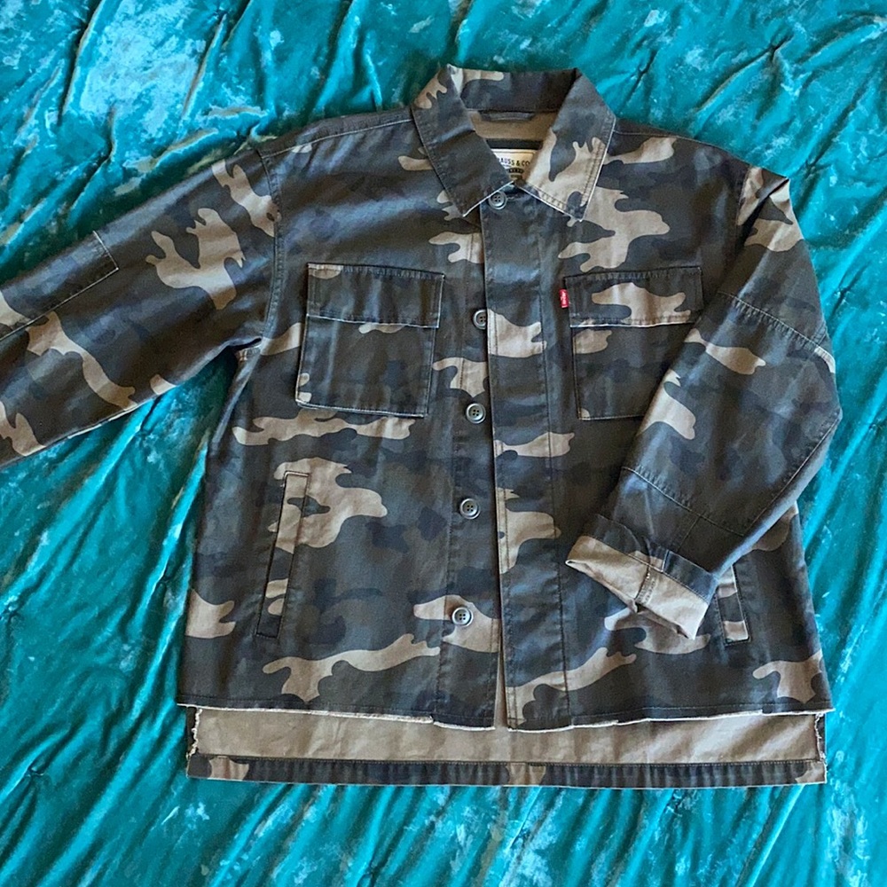 Levi’s Camo Jean Jacket